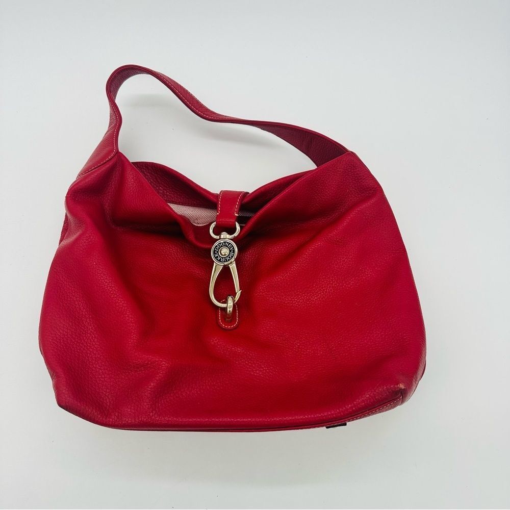 Dooney and Bourke Vibrant Red Hobo Bag